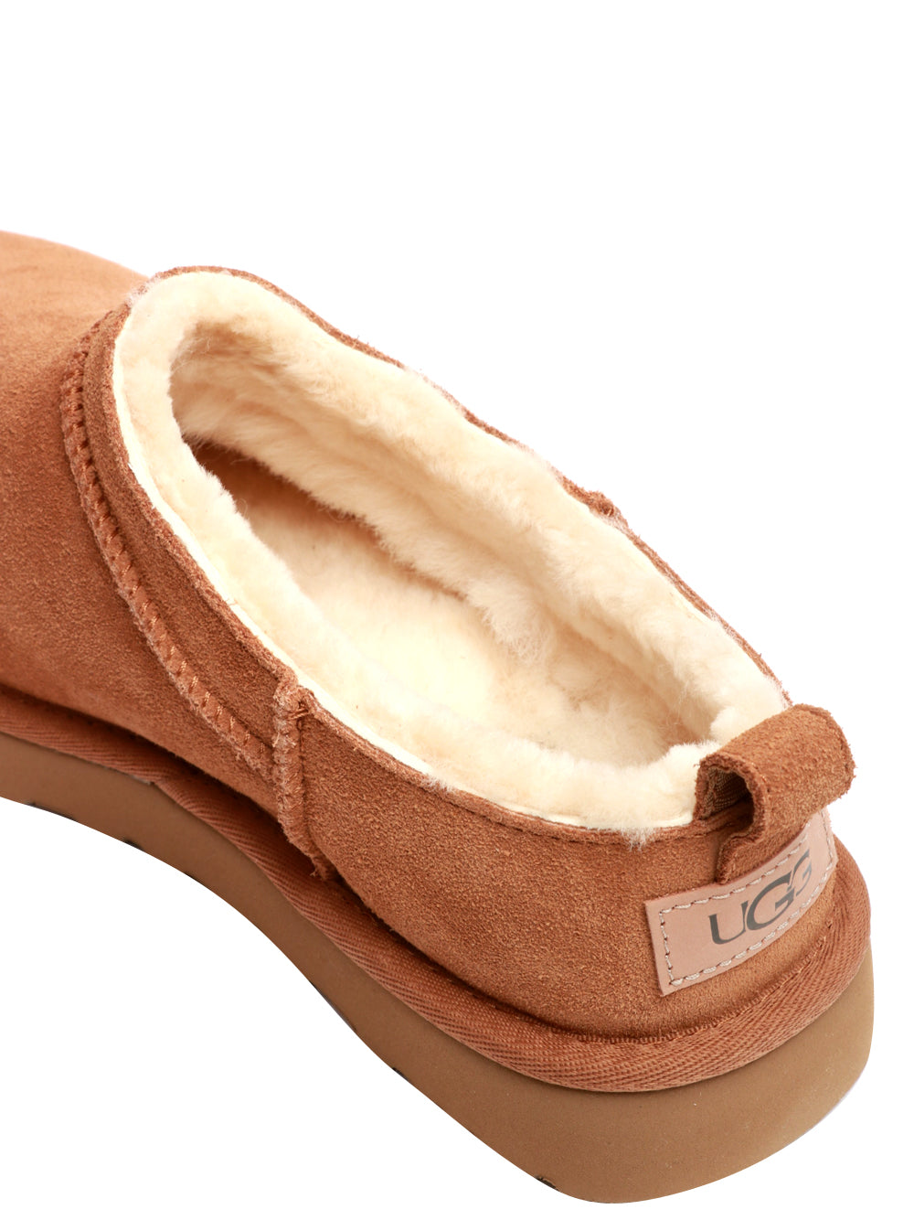 UGG Stivali Classic Micro in Suede Nocciola Nocciola