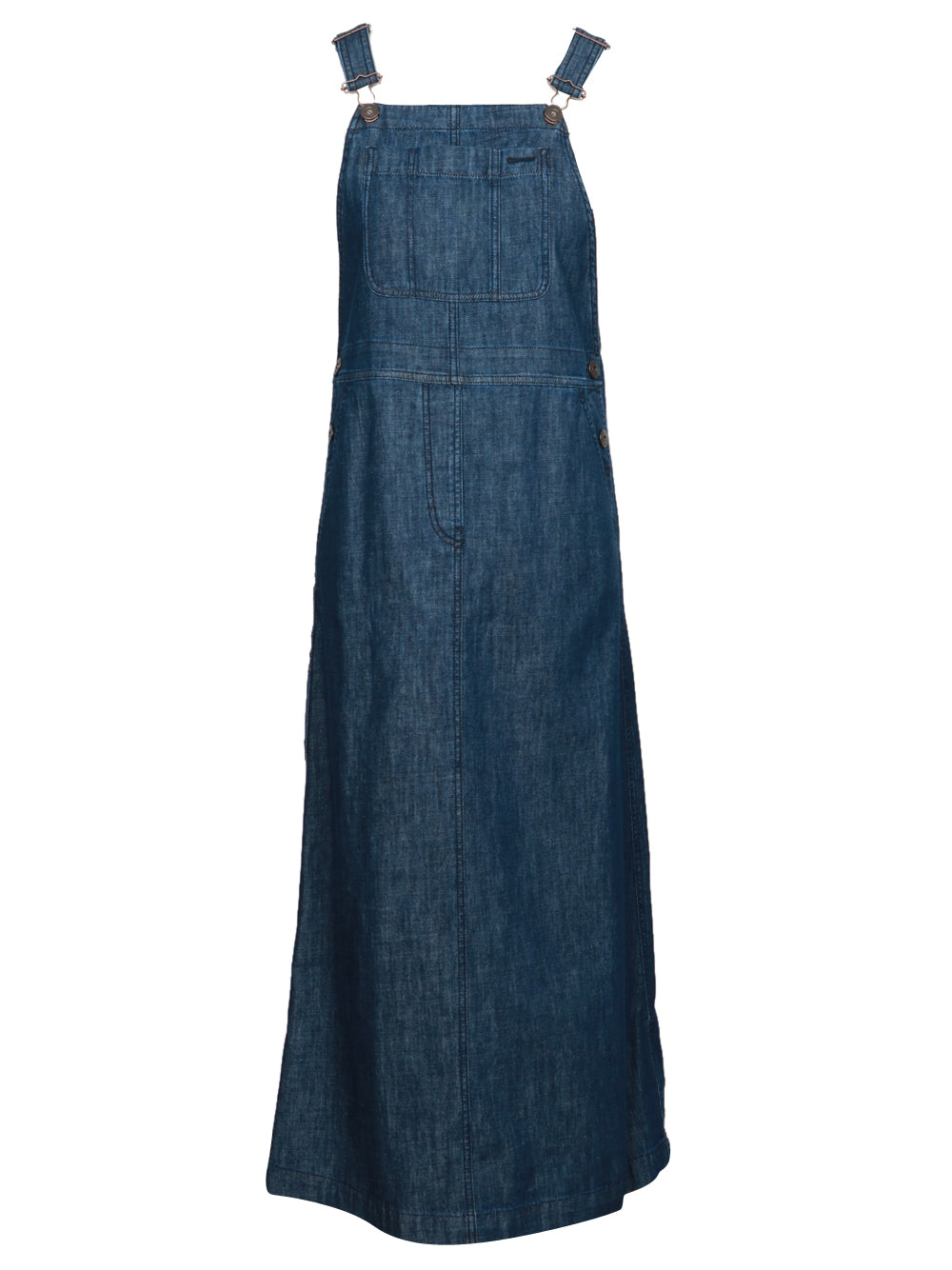 WEEKEND MAX MARA Vestito Salopette Kiss in Denim Blu Denim