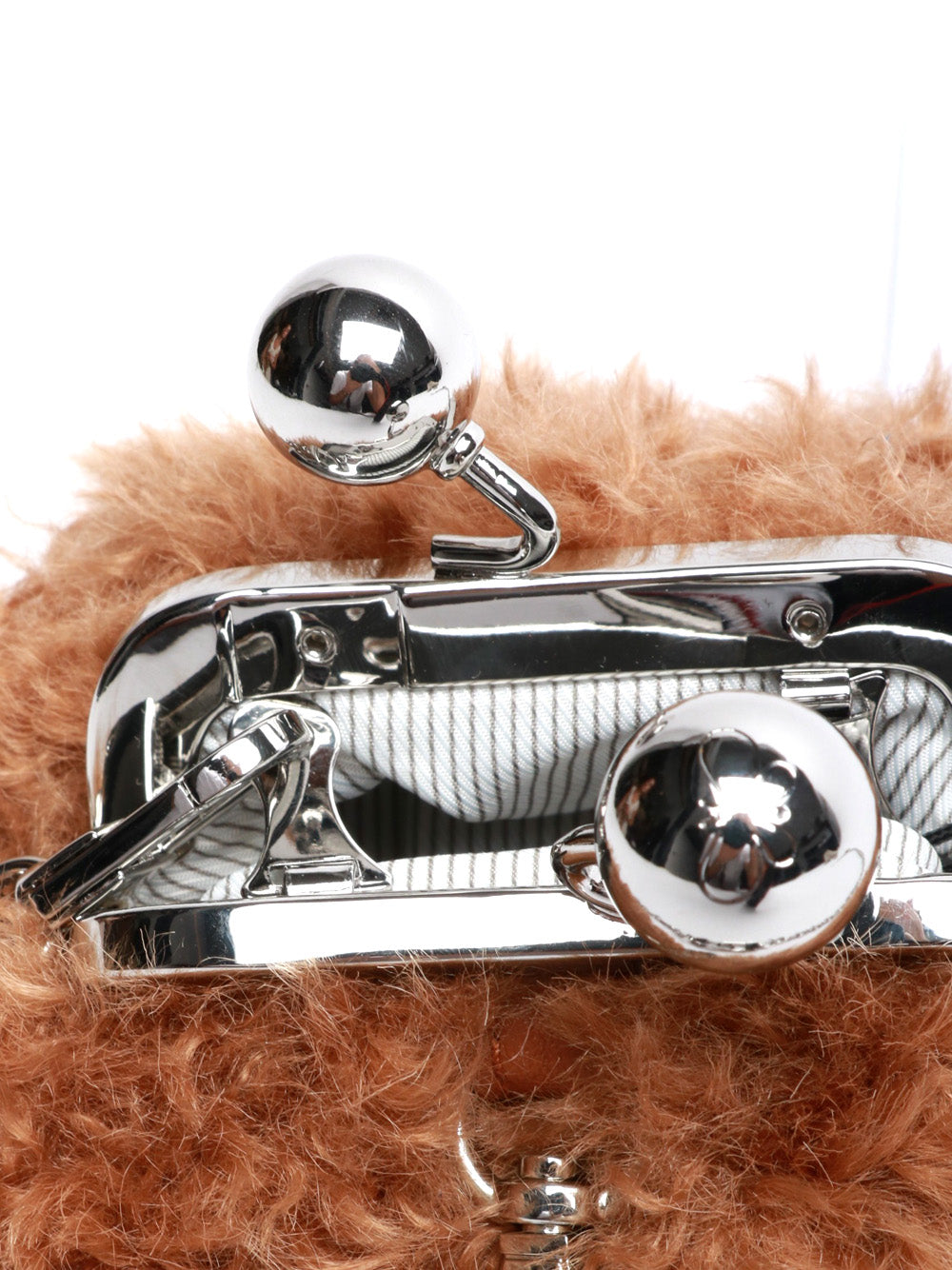 WEEKEND MAX MARA Borsa Pochette Vivy Pasticcino Nano in Teddy Cammello Camel