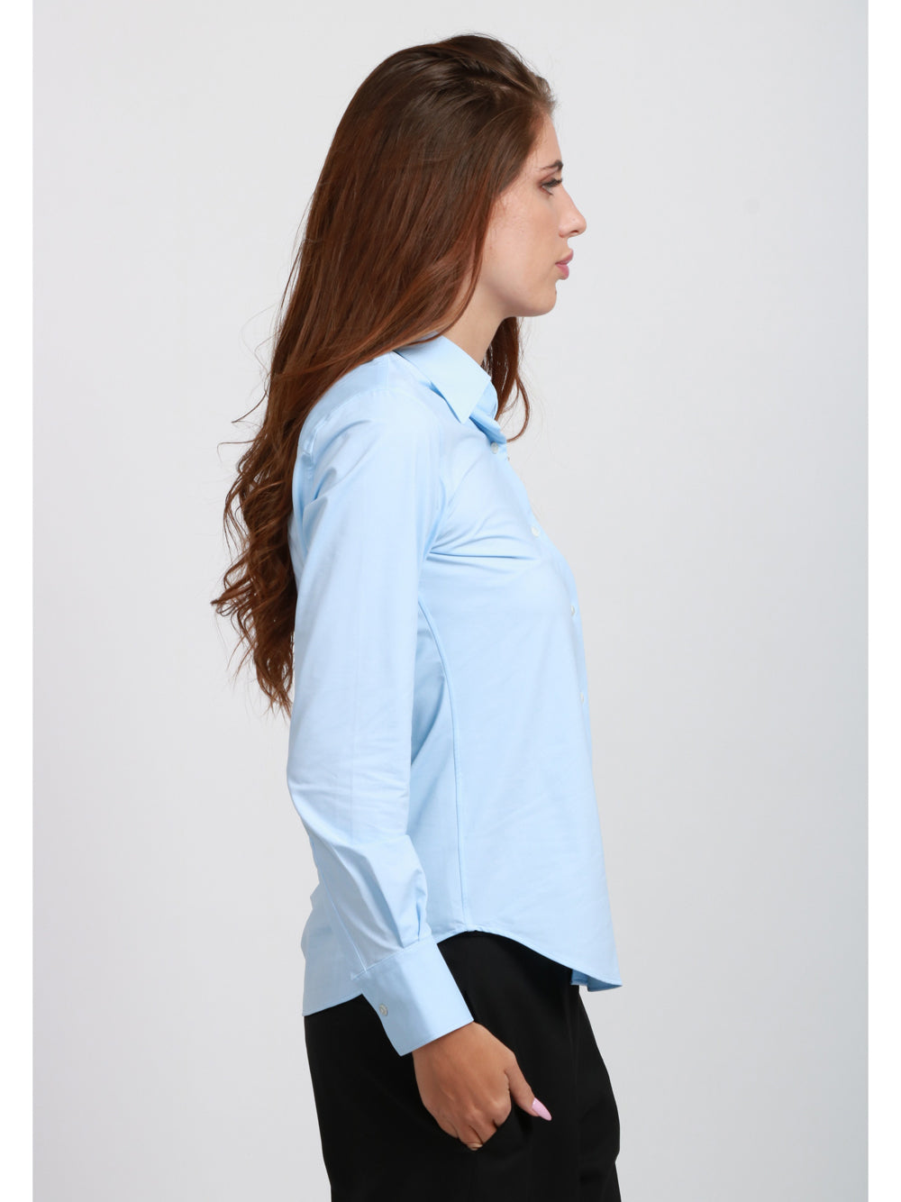 XACUS Camicia Perla Active Celeste Celeste