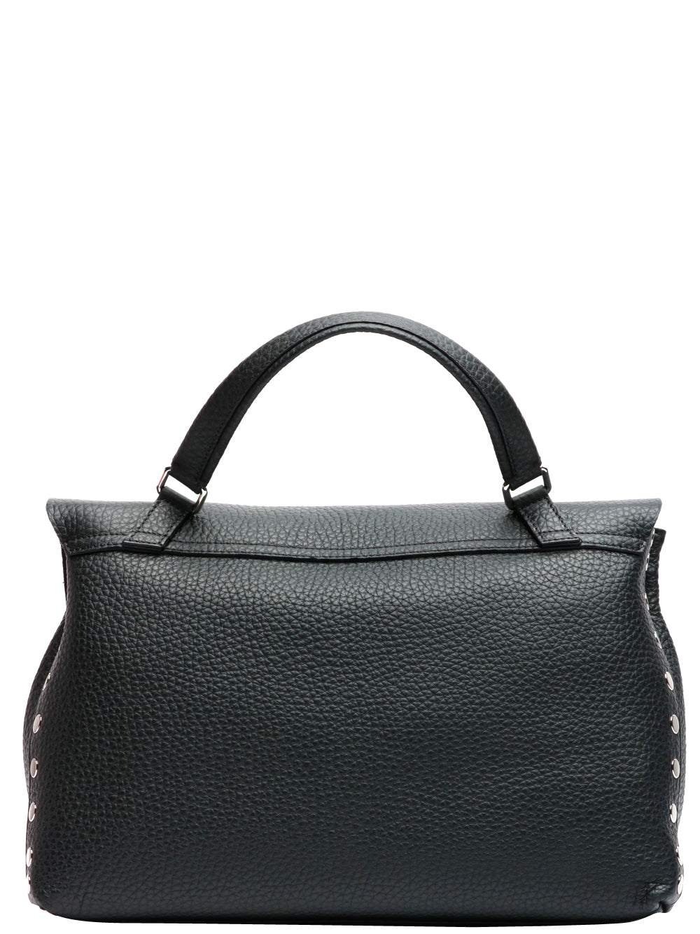 ZANELLATO Borsa a Mano Postina Centauro Media in Pelle Nera Nero