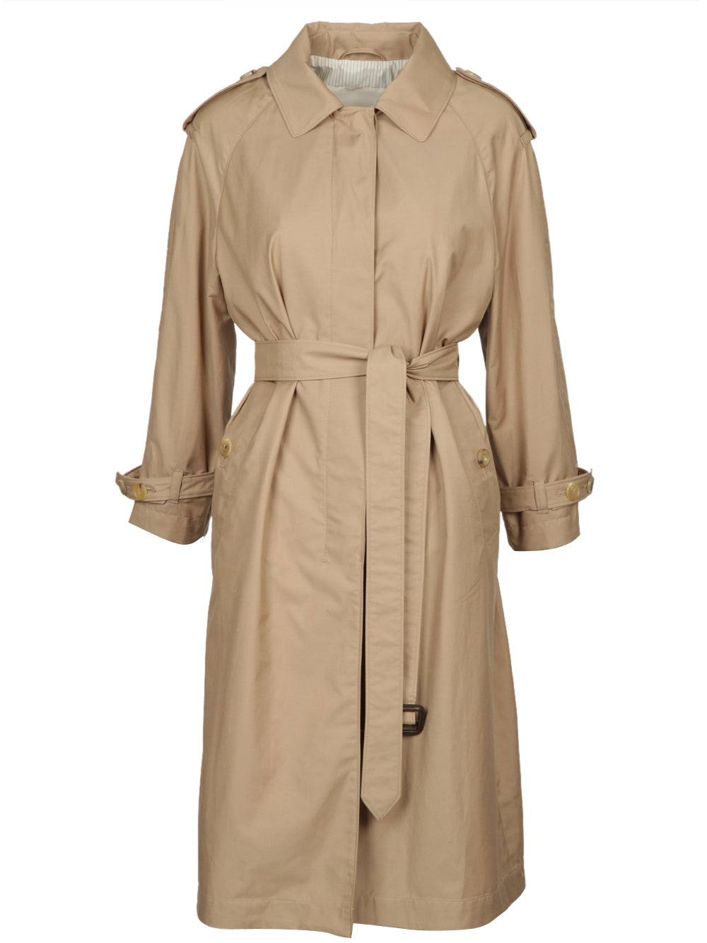 Trench Rtrench in Cotone Antigoccia Beige