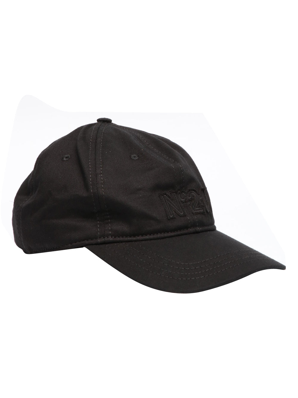 Cappello da Baseball Nero con Logo