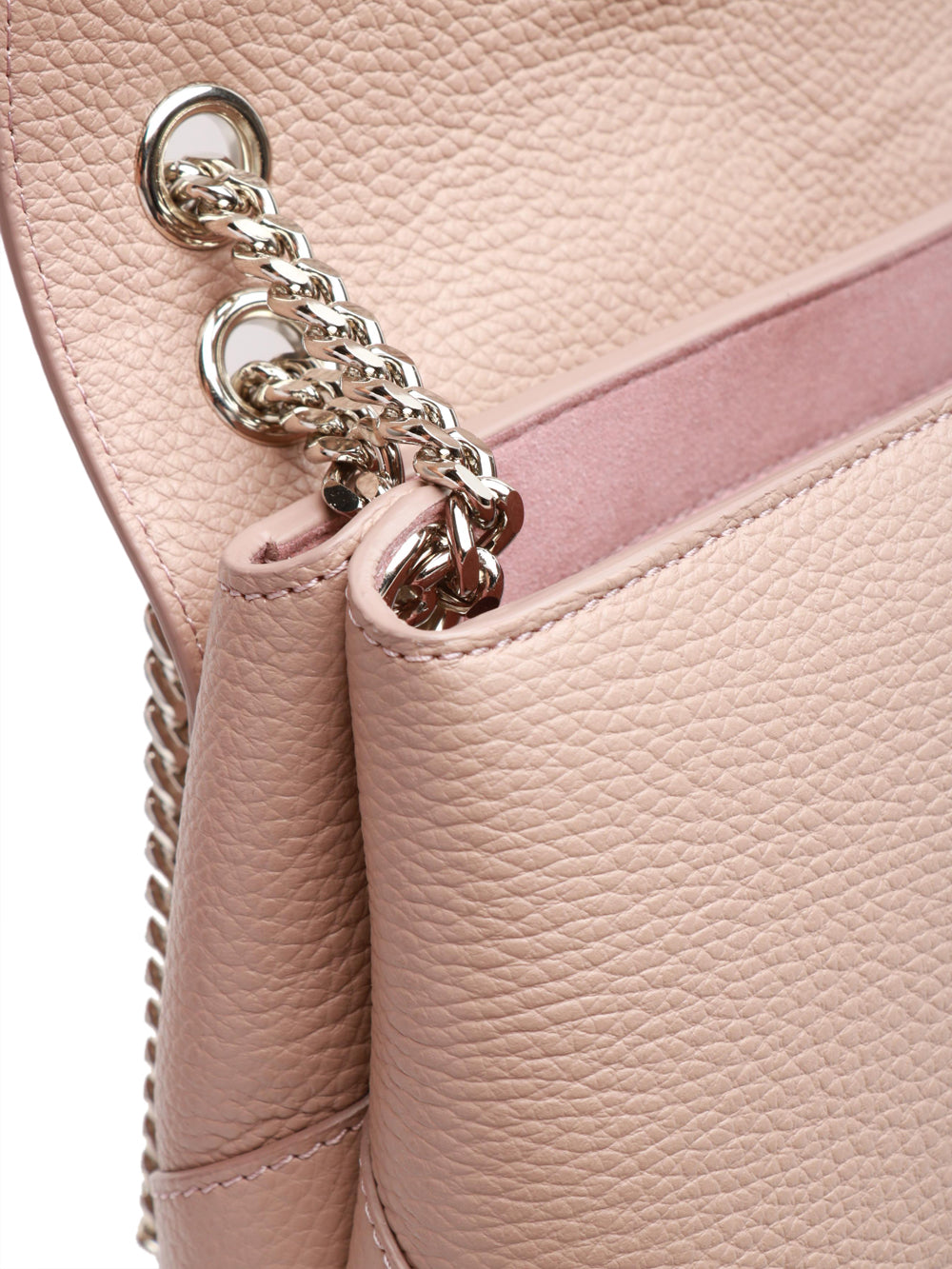 Borsa a Spalla Alma Sense Media in Pelle Rosa Antico