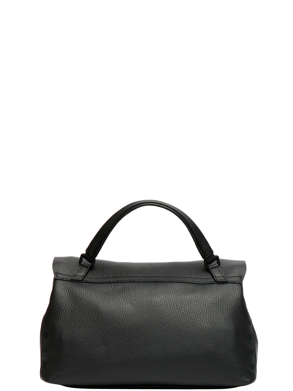 Borsa a Mano Postina Pura 2.0 Luxethic Small in Pelle Nera