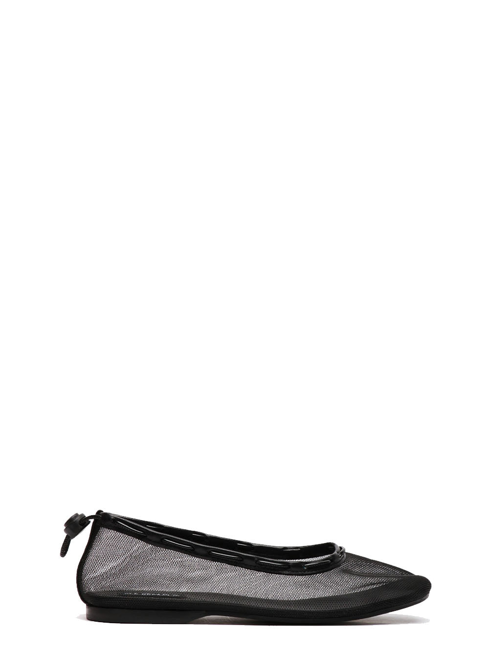 Alohas Scarpe Ballerina Gill in Rete Nere Nero