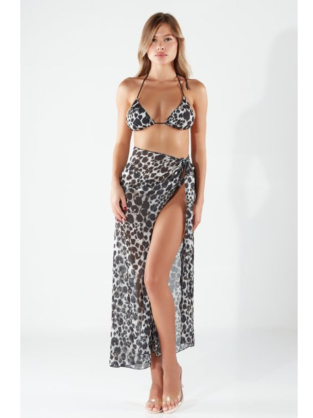 BG LOVE Pareo Diamante Animalier Animalier