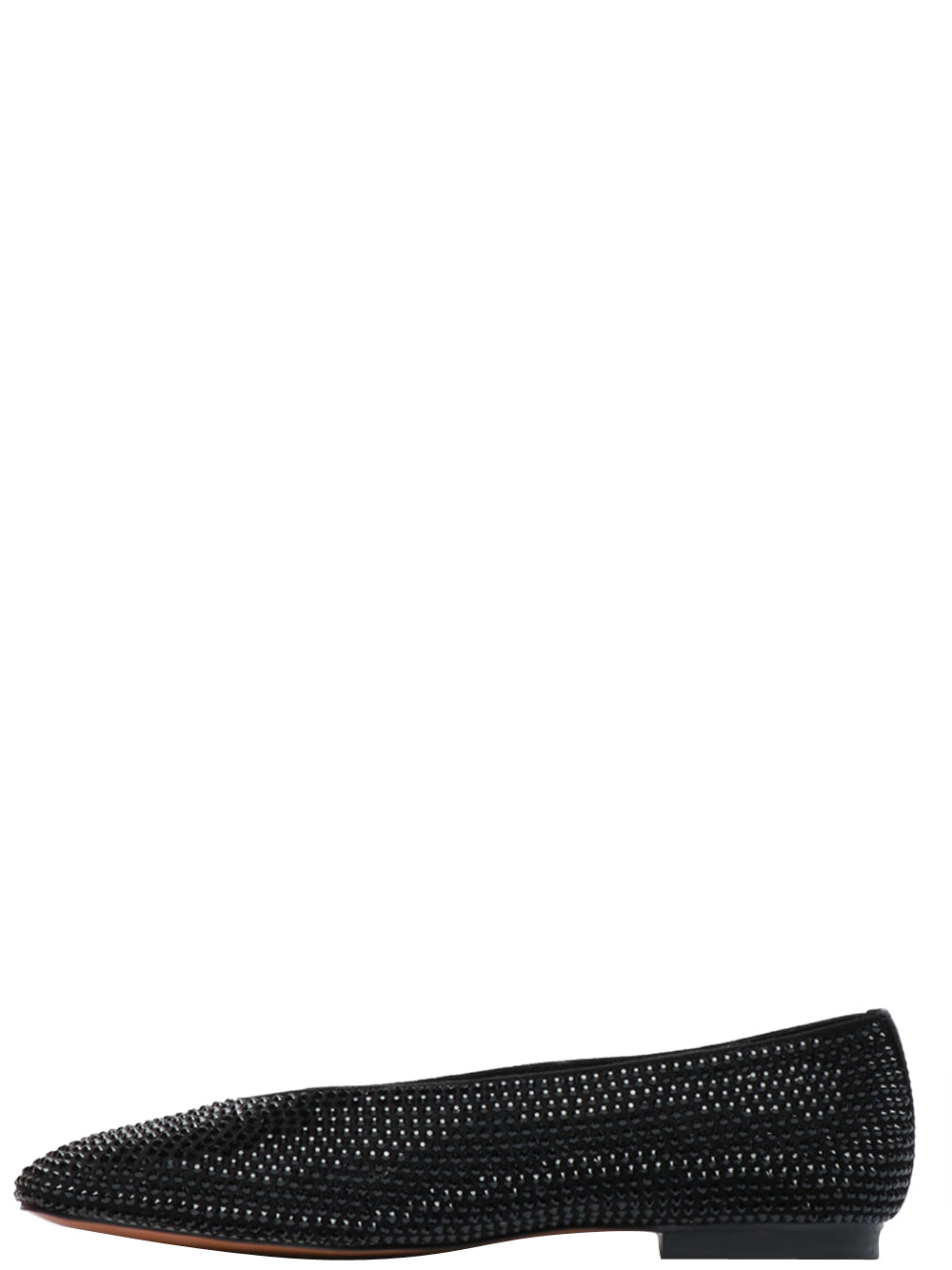 BIBI LOU SCARPA BALLERINA GAIDA NERA CON STRASS Nero