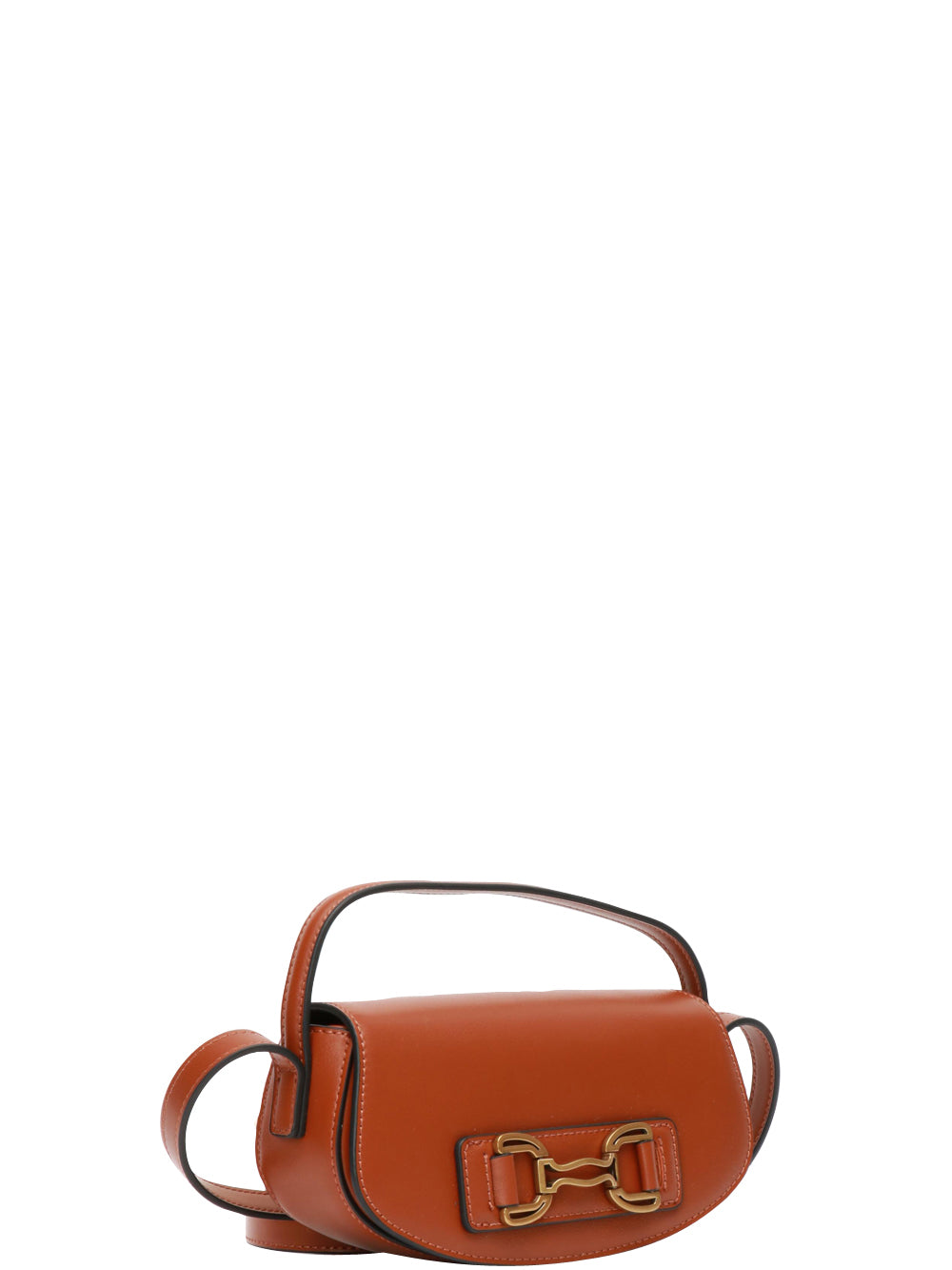 BIBI LOU Borsa Connie a Mano Cuoio con Fibbia Cuoio