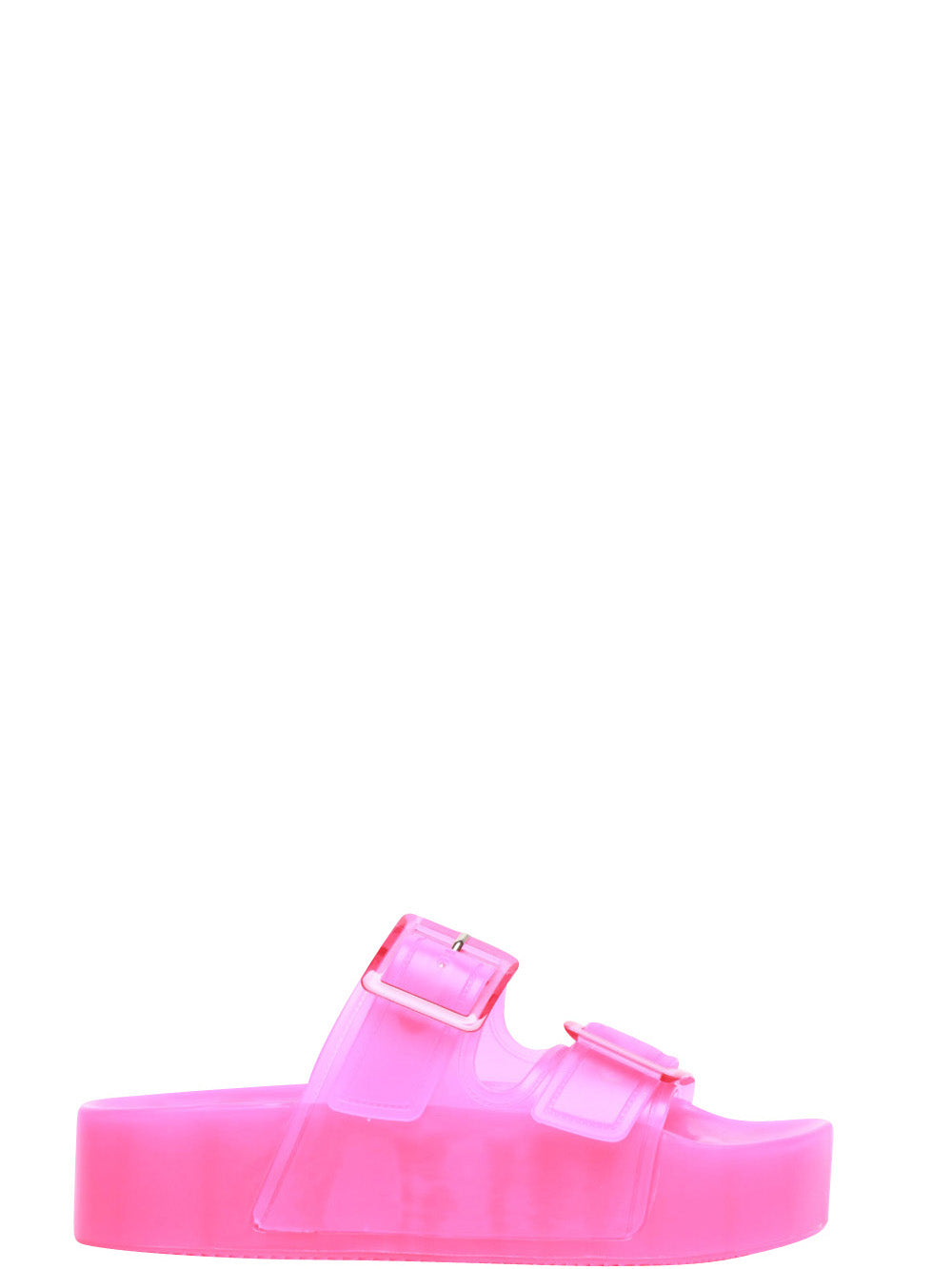 COLORS OF CALIFORNIA Sandali con Zeppa in Gomma Fucsia Fucsia