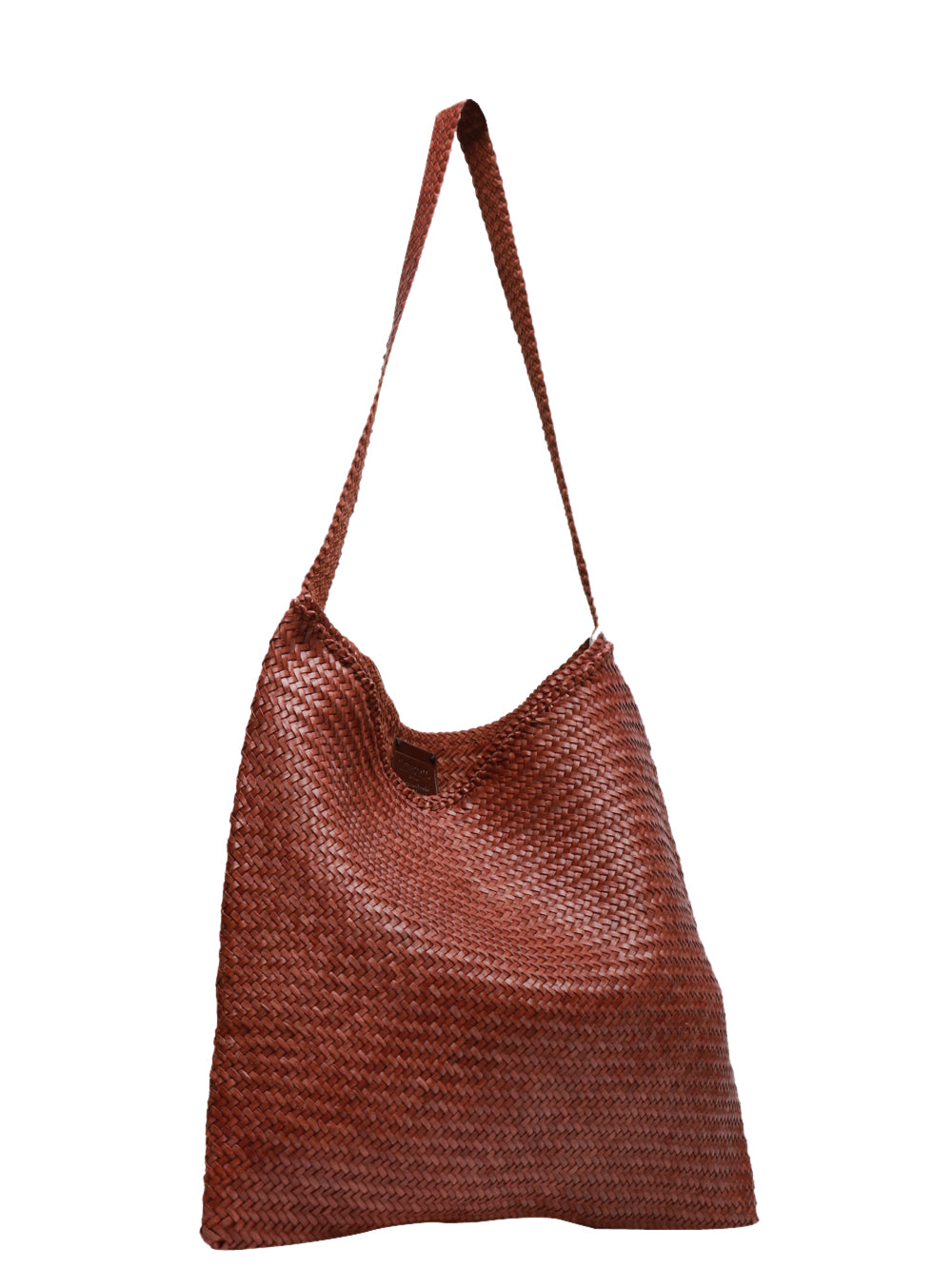 DRAGON DIFFUSION Borsa a Spalla Ars Tote Diagonal Color Bruciato Bruciato