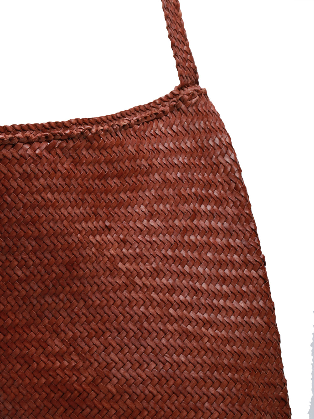 DRAGON DIFFUSION Borsa a Spalla Ars Tote Diagonal Color Bruciato Bruciato