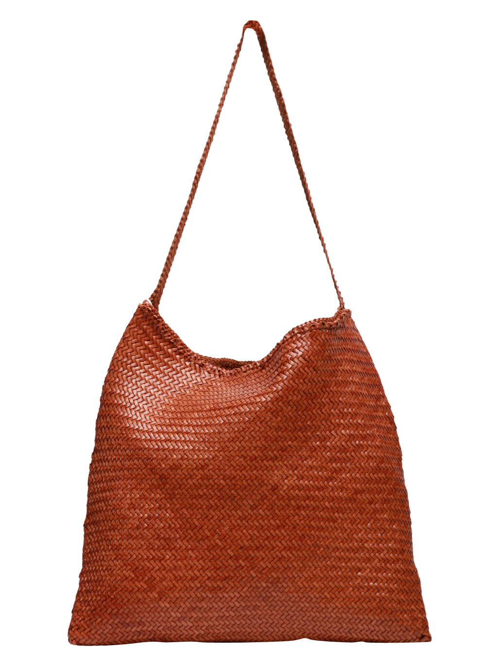 DRAGON DIFFUSION Borsa a Spalla Ars Tote Diagonal Cuoio Cuoio