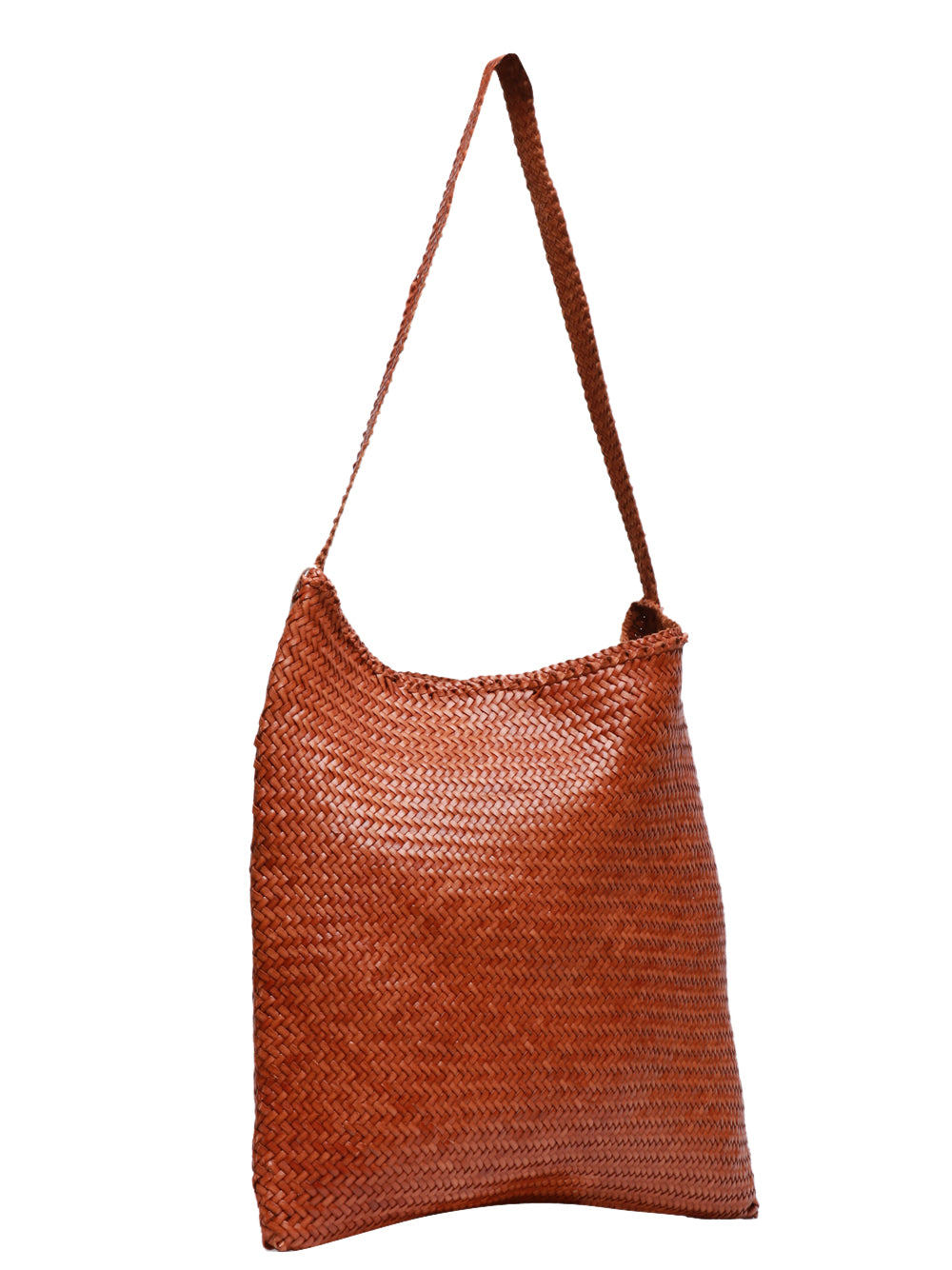 DRAGON DIFFUSION Borsa a Spalla Ars Tote Diagonal Cuoio Cuoio