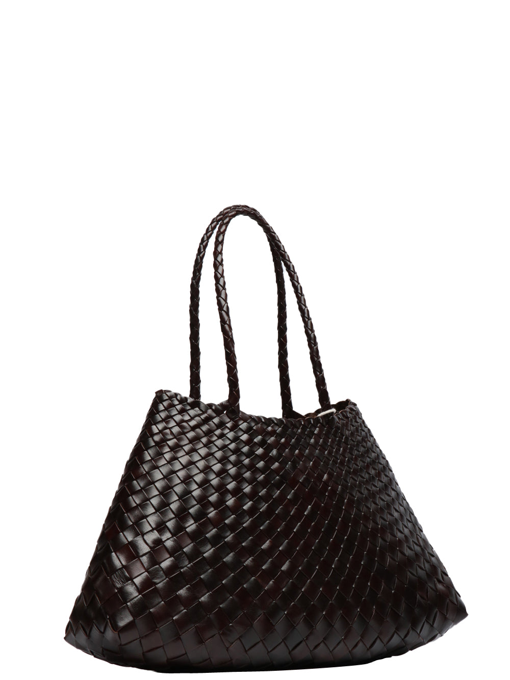 DRAGON DIFFUSION Borsa a Spalla Santa Croce Big Testa di Moro Marrone
