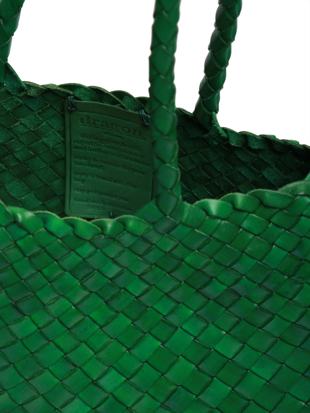DRAGON DIFFUSION Borsa a Spalla Santa Croce Big Verde Verde