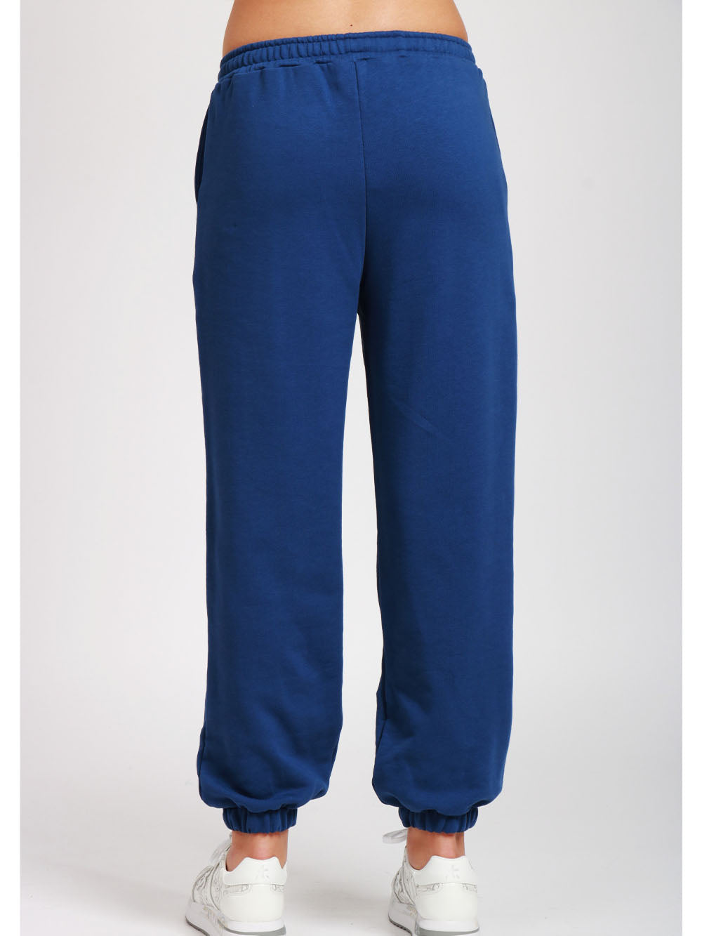 GIADA BENINCASA Pantaloni di Tuta Ciao Amore in Cotone Blu Blu