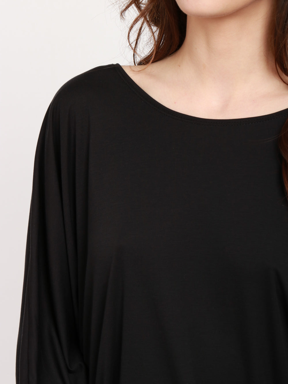 GRIFONI MAGLIA A PIPISTRELLO NERA Nero