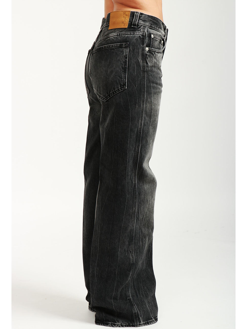 HAIKURE Jeans Winona in Denim di Cotone Neri Nero