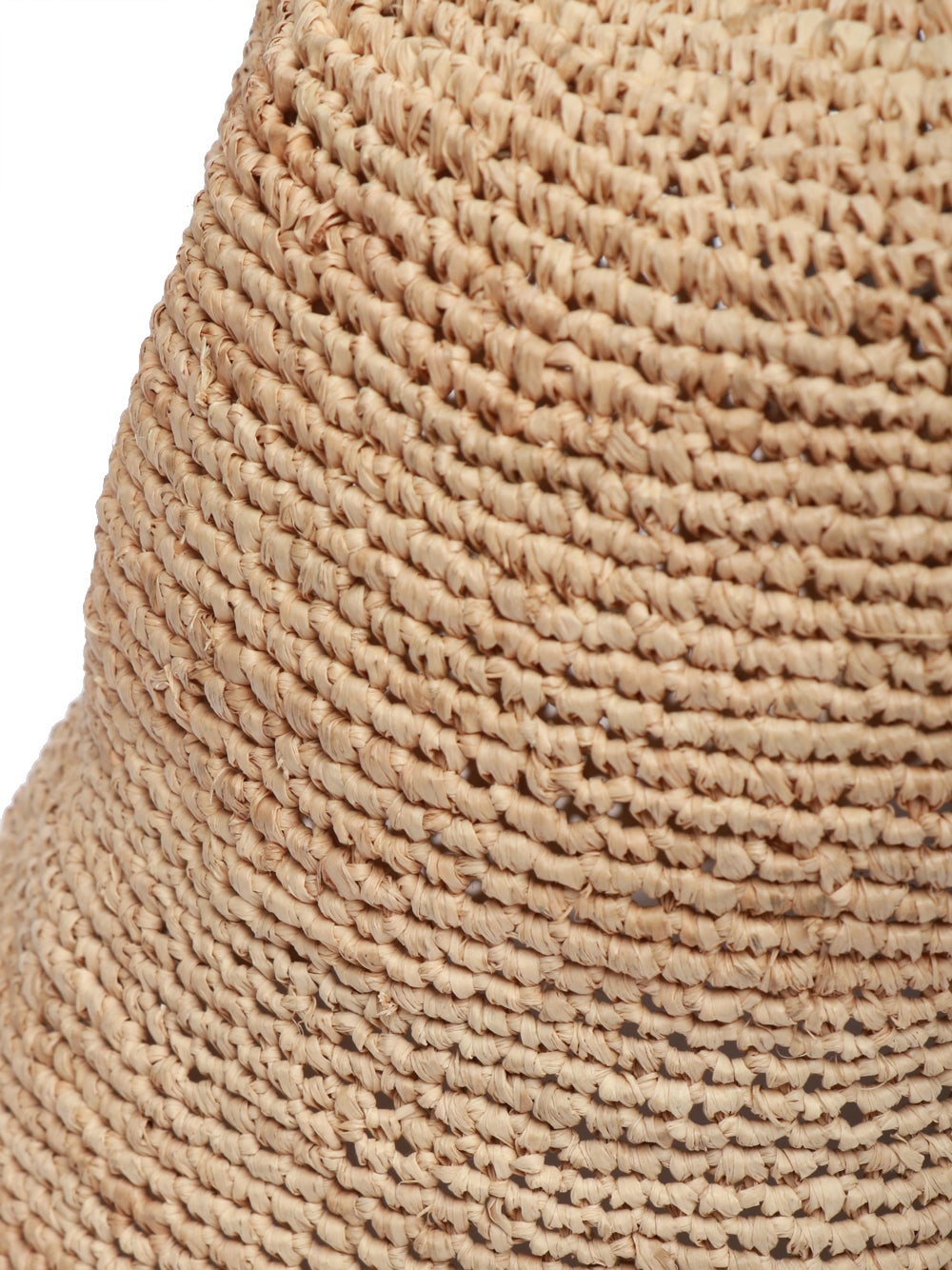 IBELIV Cappello a Cloche Andao in Rafia Beige Beige