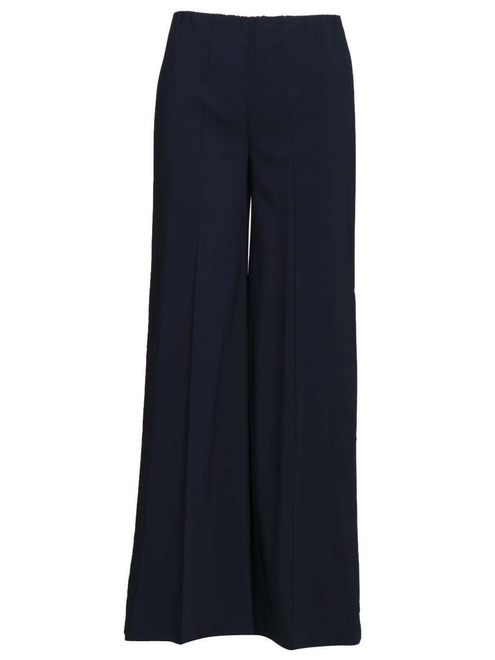 JUCCA PANTALONI PALAZZO BLU IN VISCOSA Blu