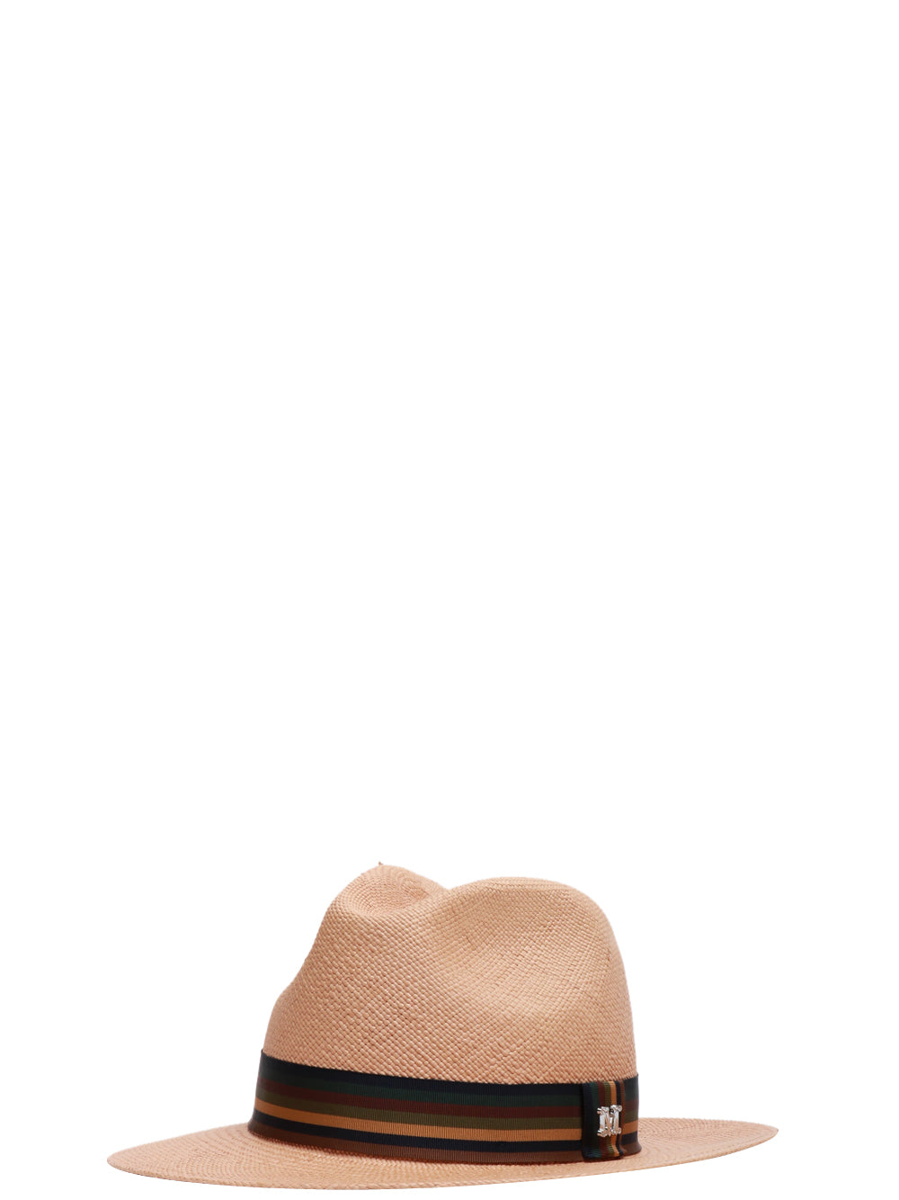 MAX MARA Cappello Rodesia in Paglia Beige Camel
