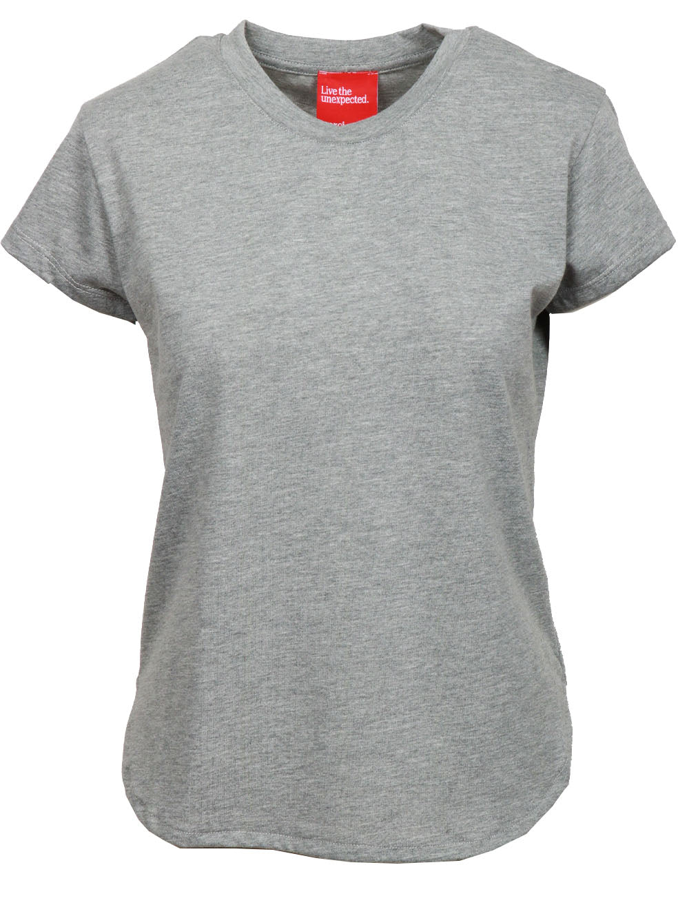 MERCI T-Shirt Gircollo in Cotone Grigia Grigio