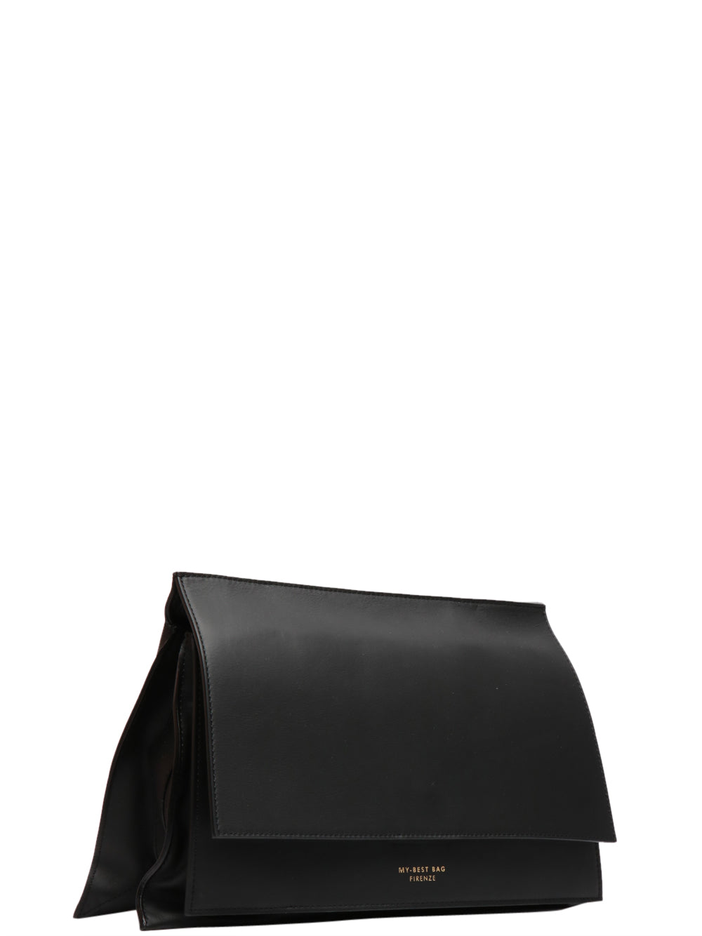 MY-BEST BAG Borsa a Spalla Valeska in Pelle Nera Nero