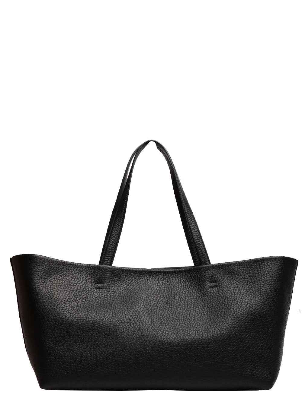 ORCIANI Borsa a Spalla Tata Soft in Pelle Nera Nero