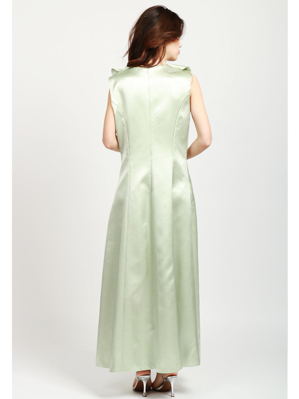 philosophy di lorenzo serafini green dress PHILOSOPHY Di LORENZO SERAFINI Green Womens Sheath Dress