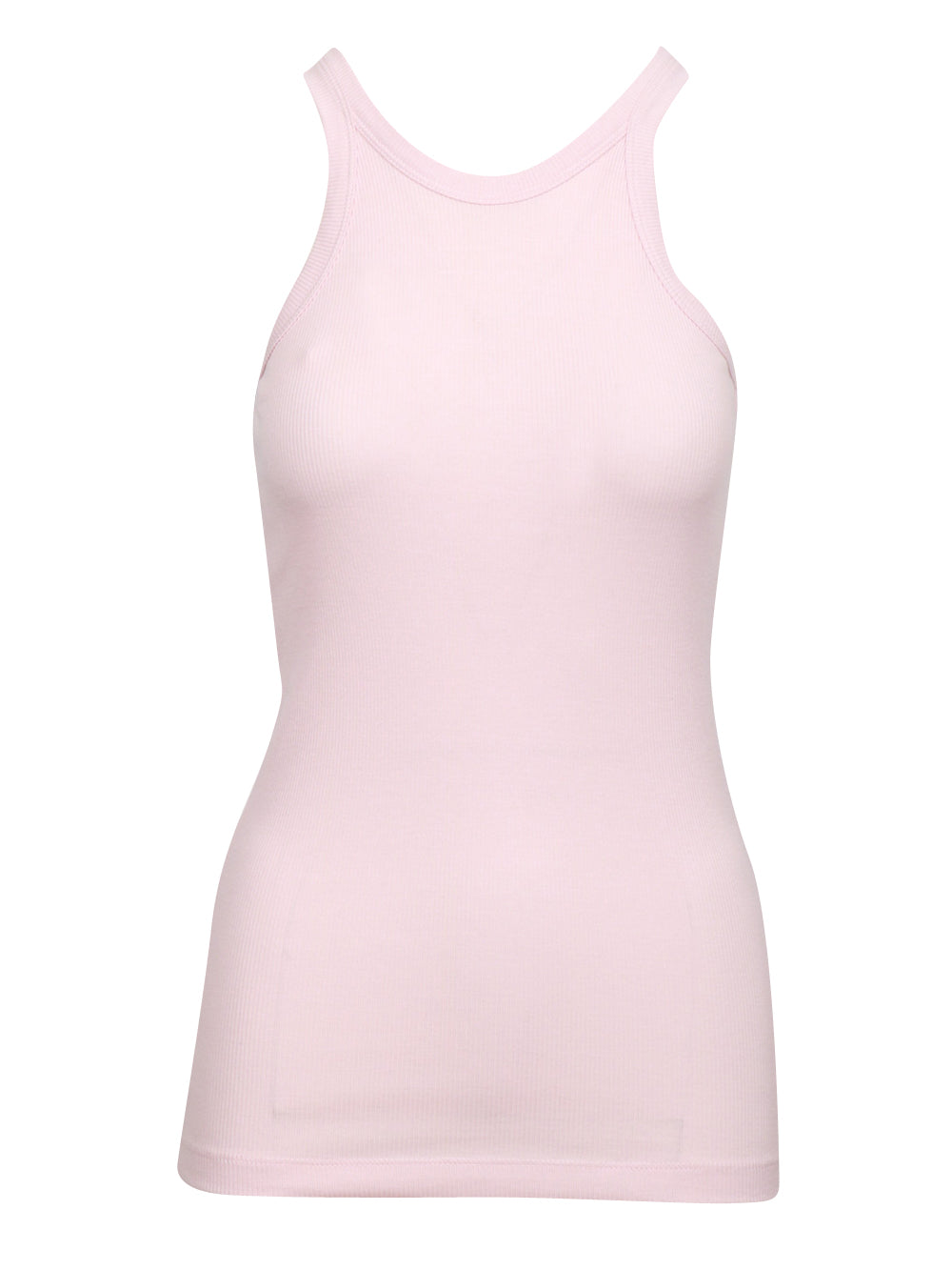 SPORTMAX Canotta Nastie a costine con scollo americana rosa Rosa
