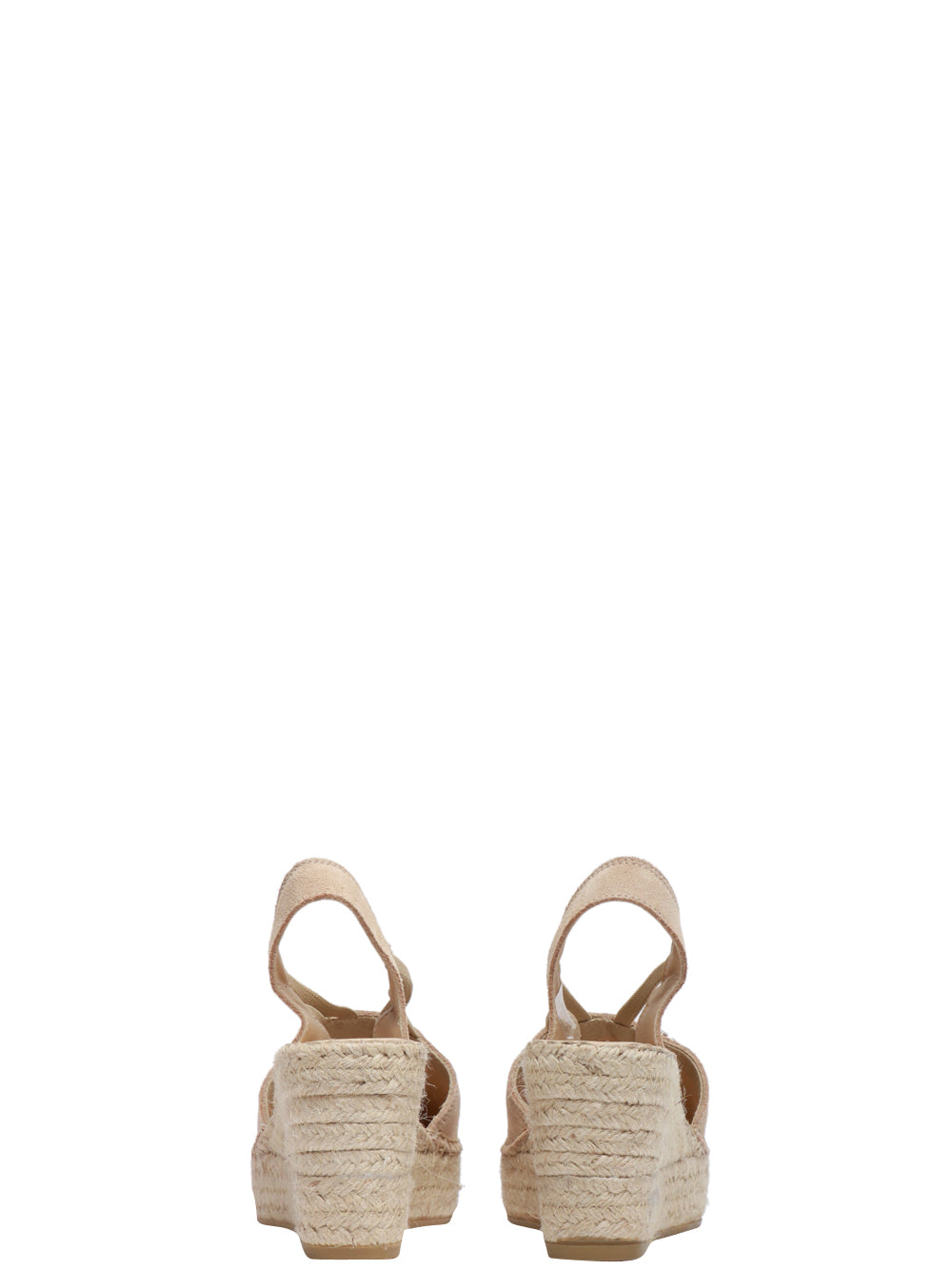VIDORRETA Scarpe Espadrillad con Zeppa Beige Scamosciata Beige
