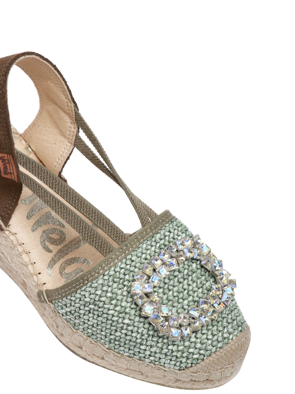 VIDORRETA Scarpe Espadrillad con Zeppa Verdi Verde/beige
