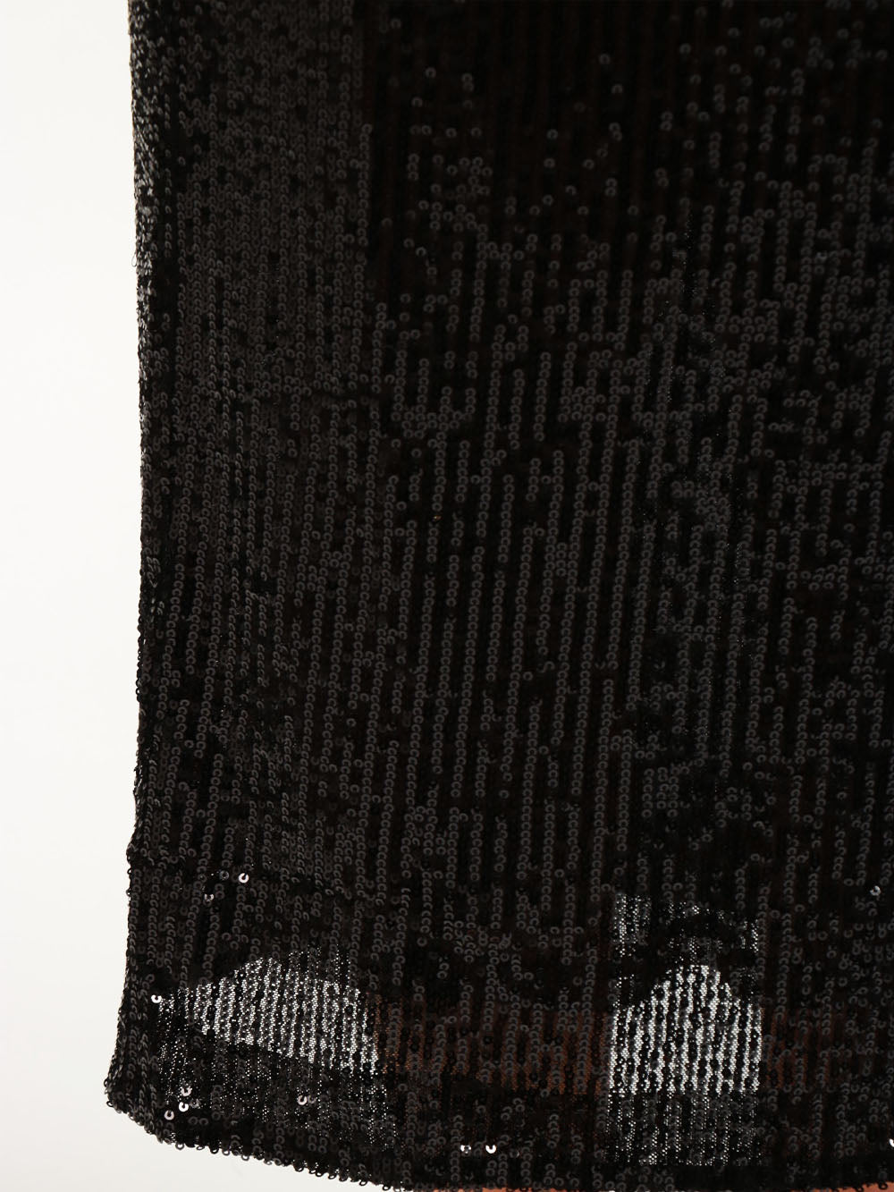 WEEKEND MAX MARA Gonna Ottelia a Tubino in Tulle Nera con Paillettes Nero