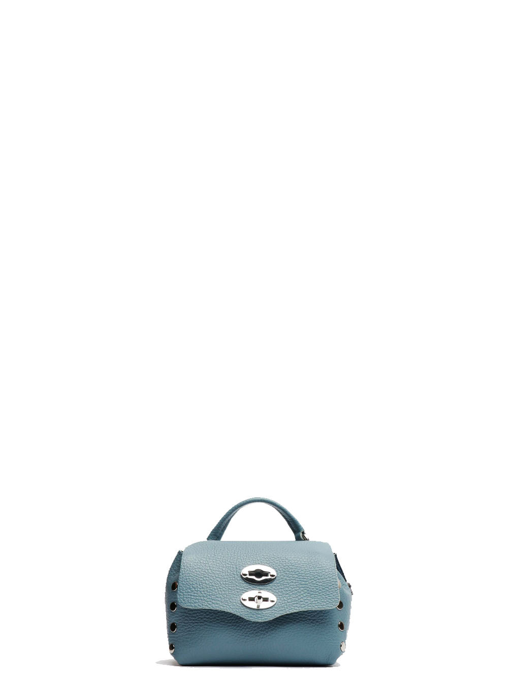 ZANELLATO Borsa a Mano Postina Daily Night SBaby in Pelle Polvere Carta da zucchero