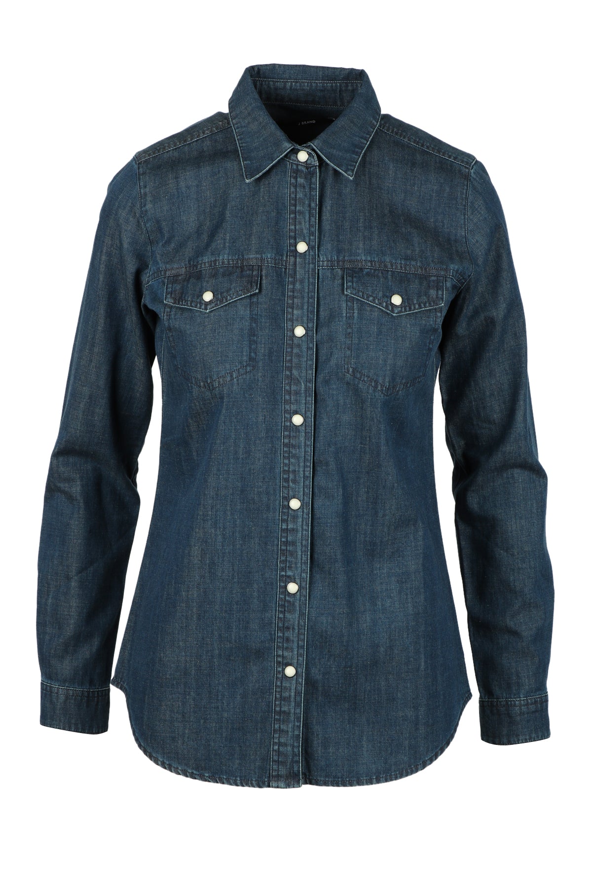 CAMICIA PERFECT LUNGA IN DENIM DI COTONE